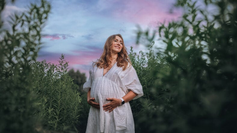 Her husband wants to audition for the TV show Survivor while she's pregnant with his baby