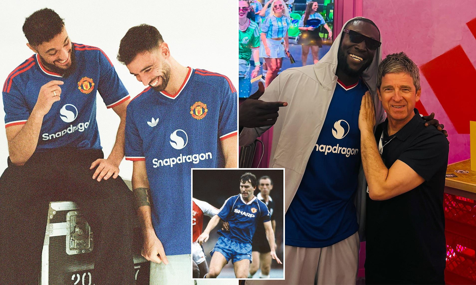 Man United reveal new away kit as club pays tribute to 1988 kit - after Stormzy leaked shirt