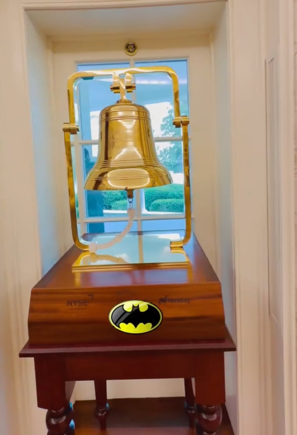 The... Bat Bell? / Instagram/Dan Scavino
