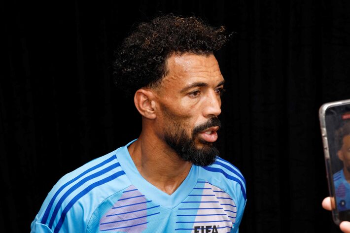 'Xodó' da Copa do Mundo de 2026, Vozinha brilhou por Cabo Verde e foi escolhido pela Fifa como um dos jogadores da seleção do torneio. Foto: Kena Betancur/AFP