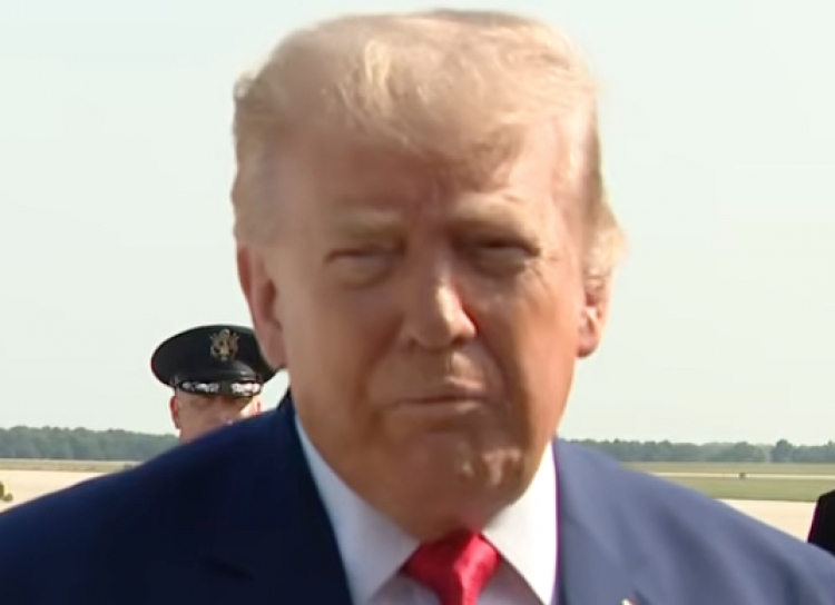 Trump: Americans are not against the Iran war; that just came out loud and clear in a poll