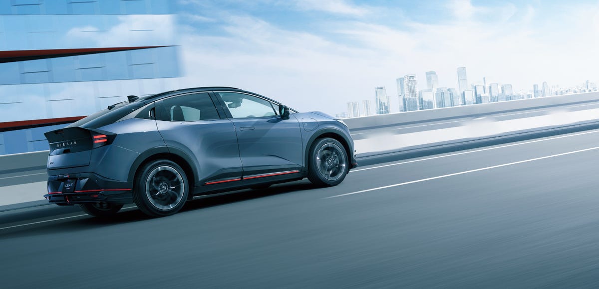 2026 Nissan Leaf NISMO driving.jpg