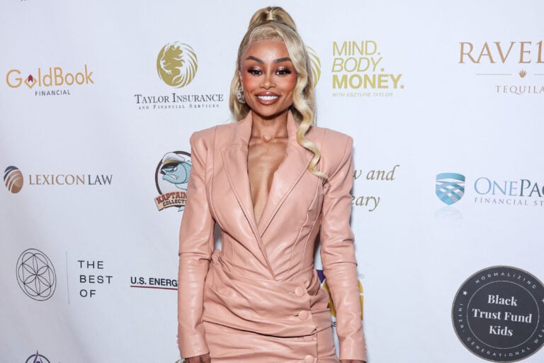 Blac Chyna at the 4th Annual Future Stars Basketball Camp Charity Dinner Gala