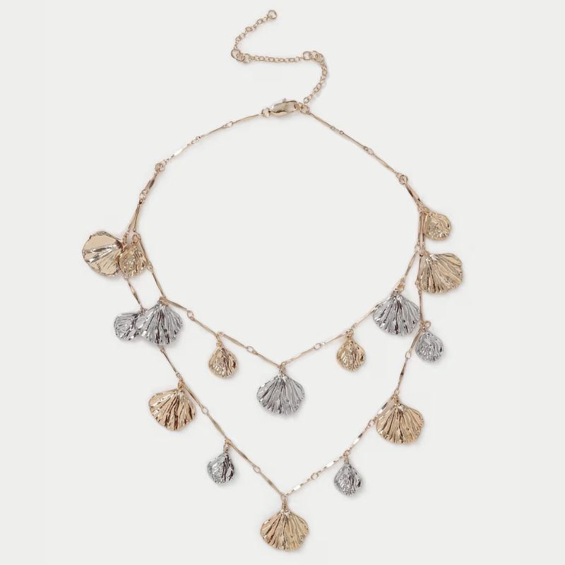 M&S, layered necklace