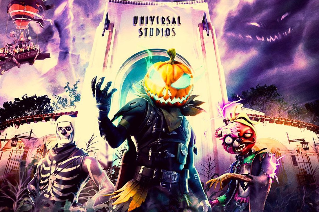 Fortnite scare zone added to Universal Halloween Horror Nights