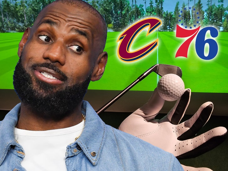 LeBron James offered golf simulator hookups from Cleveland, Philly companies