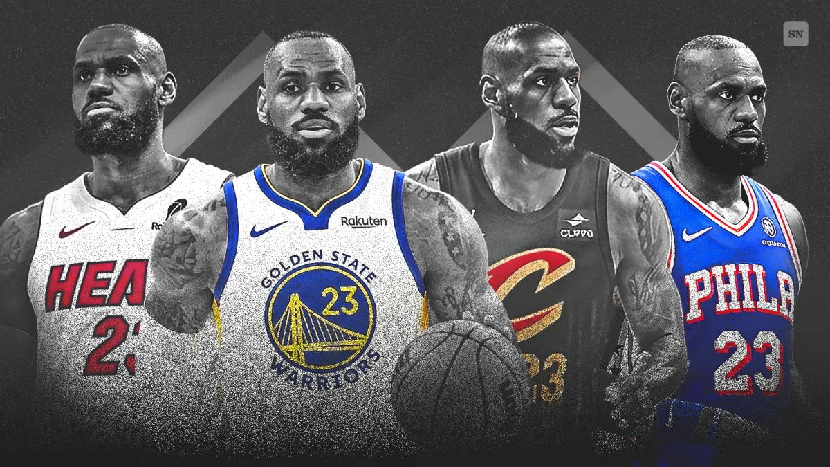 LeBron James fits: How much Heat, Warriors, Sixers, Cavs would improve according to win model