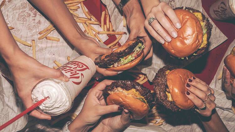 Skinny Louie is giving out its viral smash burgers for free this Friday—here's how to snag one