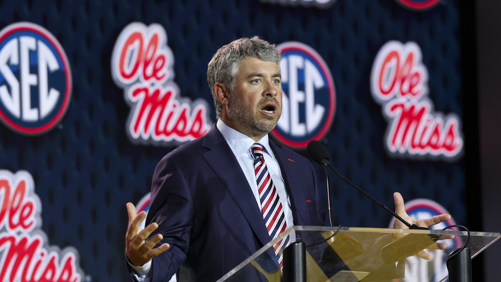 Ole Miss coach Pete Golding has moved on, calls Lane Kiffin 'the ex' who's always going to come up