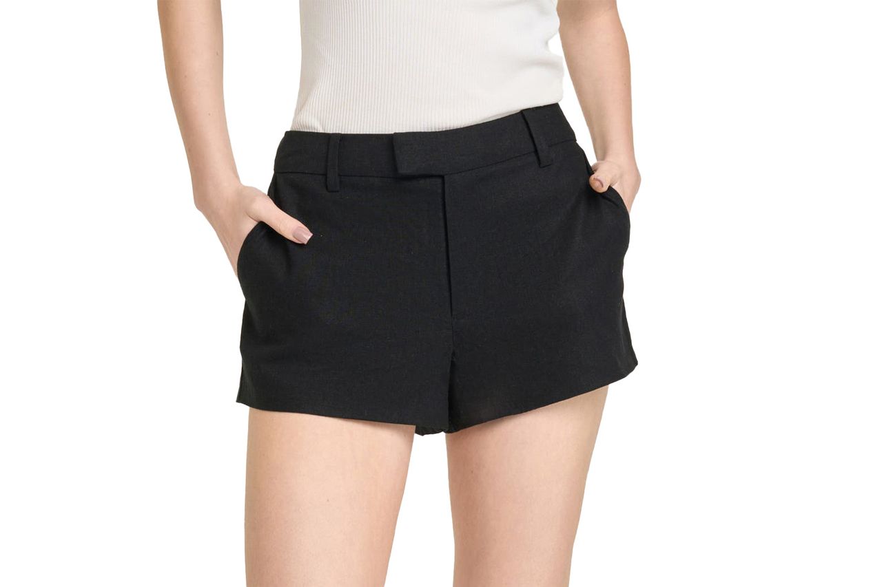 Paloma Linen Blend Shorts