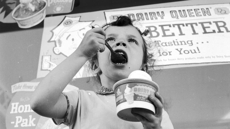 One simple request at Dairy Queen gets you this '50s-inspired ice cream (groovy and gooey)