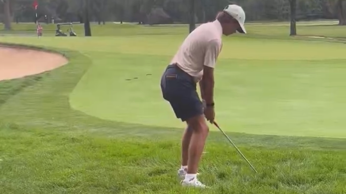 Charlie Woods annoyed with fan behavior at US Junior Amateur, 'Really, dude?'
