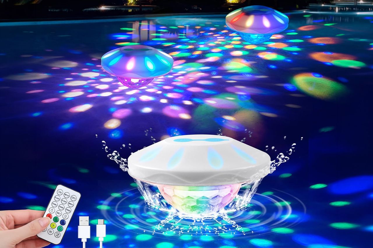 Rechargeable Floating Pool Lights