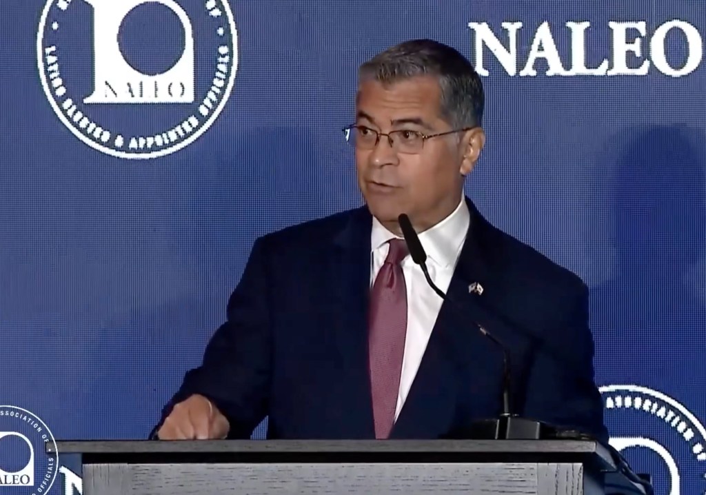 Fury as Xavier Becerra praises street vendors over brick and mortar restaurants in tone deaf clip