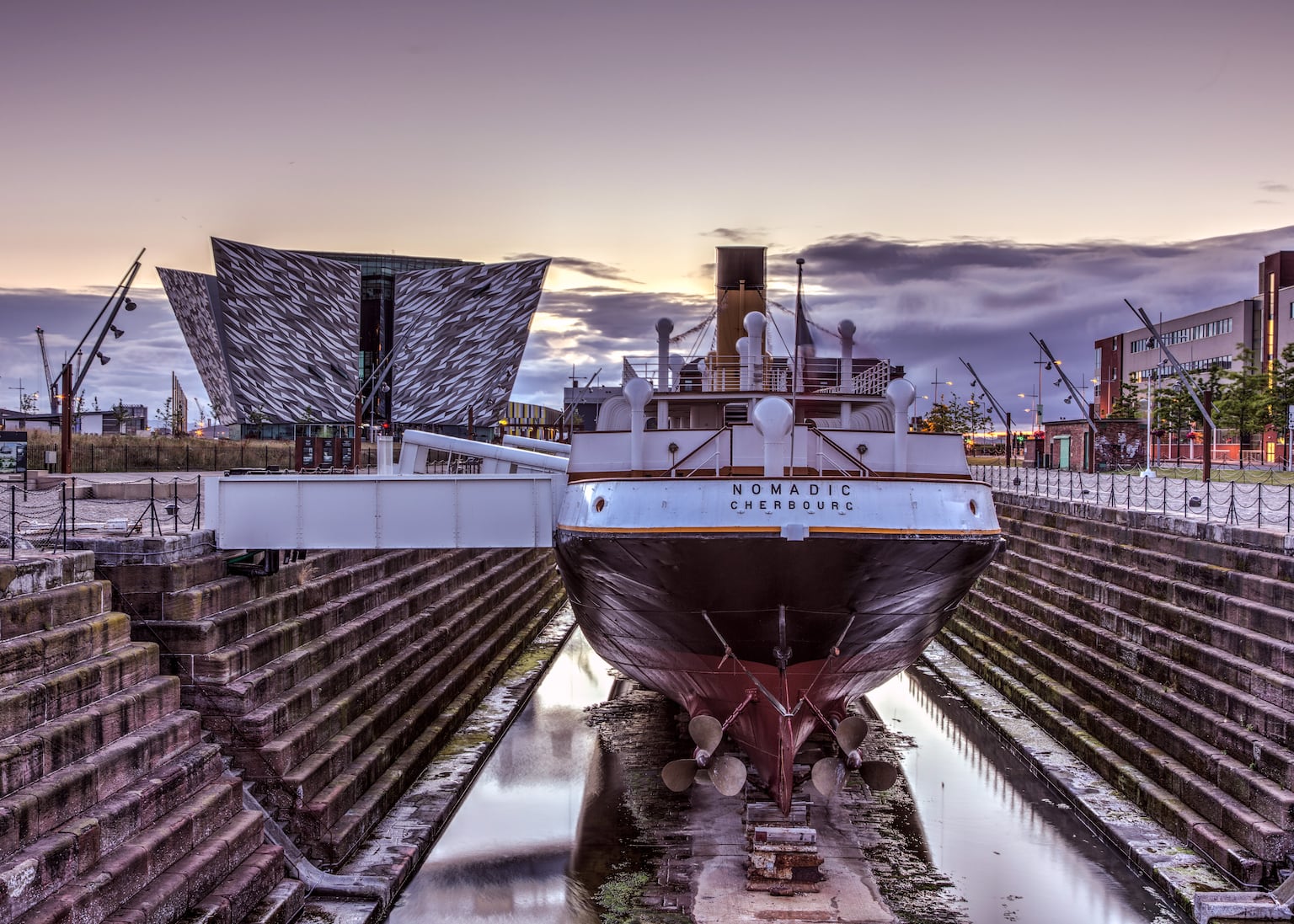 Titanic Belfast has teamed up with renowned sustainable fashion advocate Cathy Martin to host a special free, one-day fashion event on Sunday, July 26, onboard SS Nomadic. PICTURE: TITANIC BELFAST