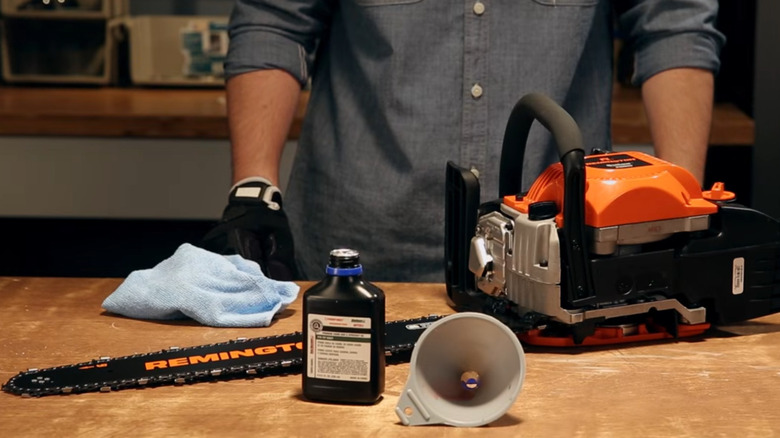 What makes chainsaw bar oil so different from motor oil?