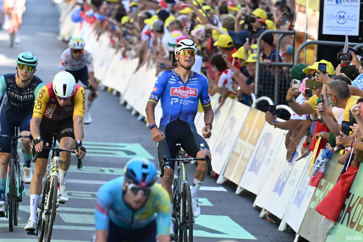 Analytical Adrie van der Poel hits the nail on the head after son Mathieu's team win at the Tour de France