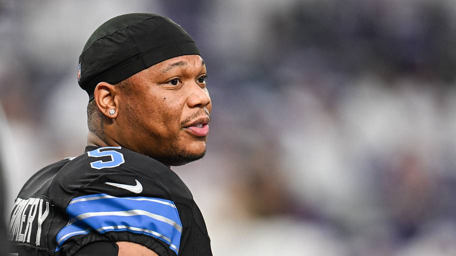 It sure sounds like David Montgomery took a shot at the Lions