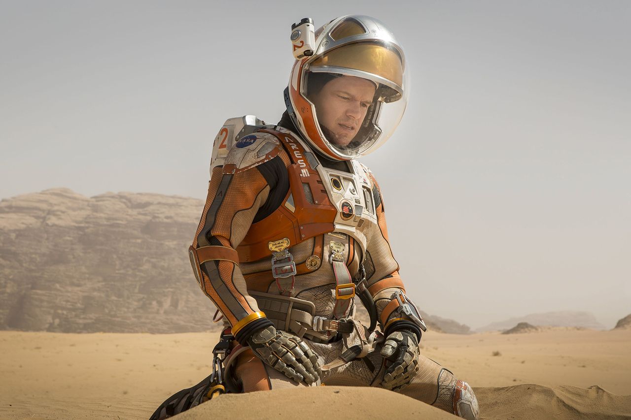 Matt Damon in 'The Martian'