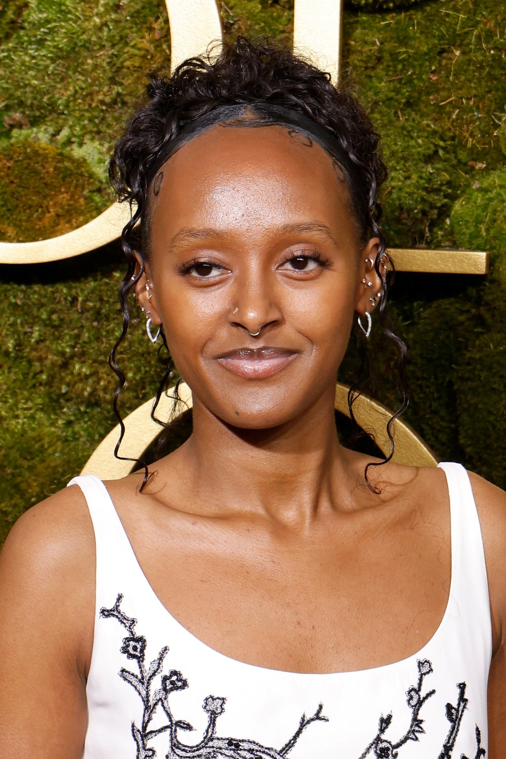Zahara Jolie at the 2025 Golden Globe Awards.