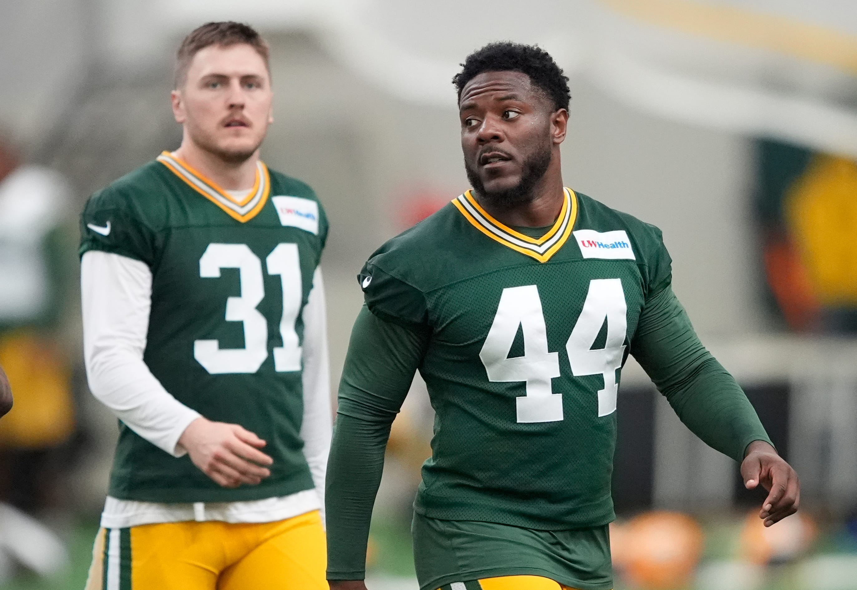 Green Bay Packers Zaire Franklin (44) participates in mandatory minicamp Thursday, June 11, 2026, at the Don Hutson Center in Green Bay, Wisconsin. Dan Powers/USA TODAY NETWORK-Wisconsin