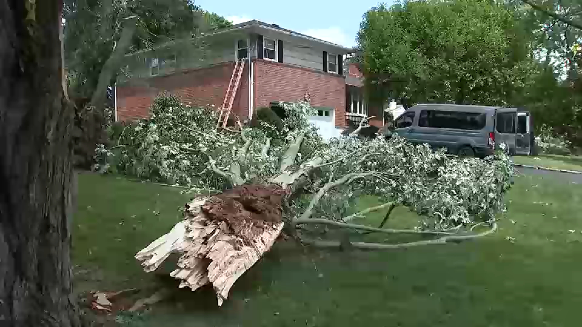 Westchester homeowners clean up; NWS experts probe possible tornado