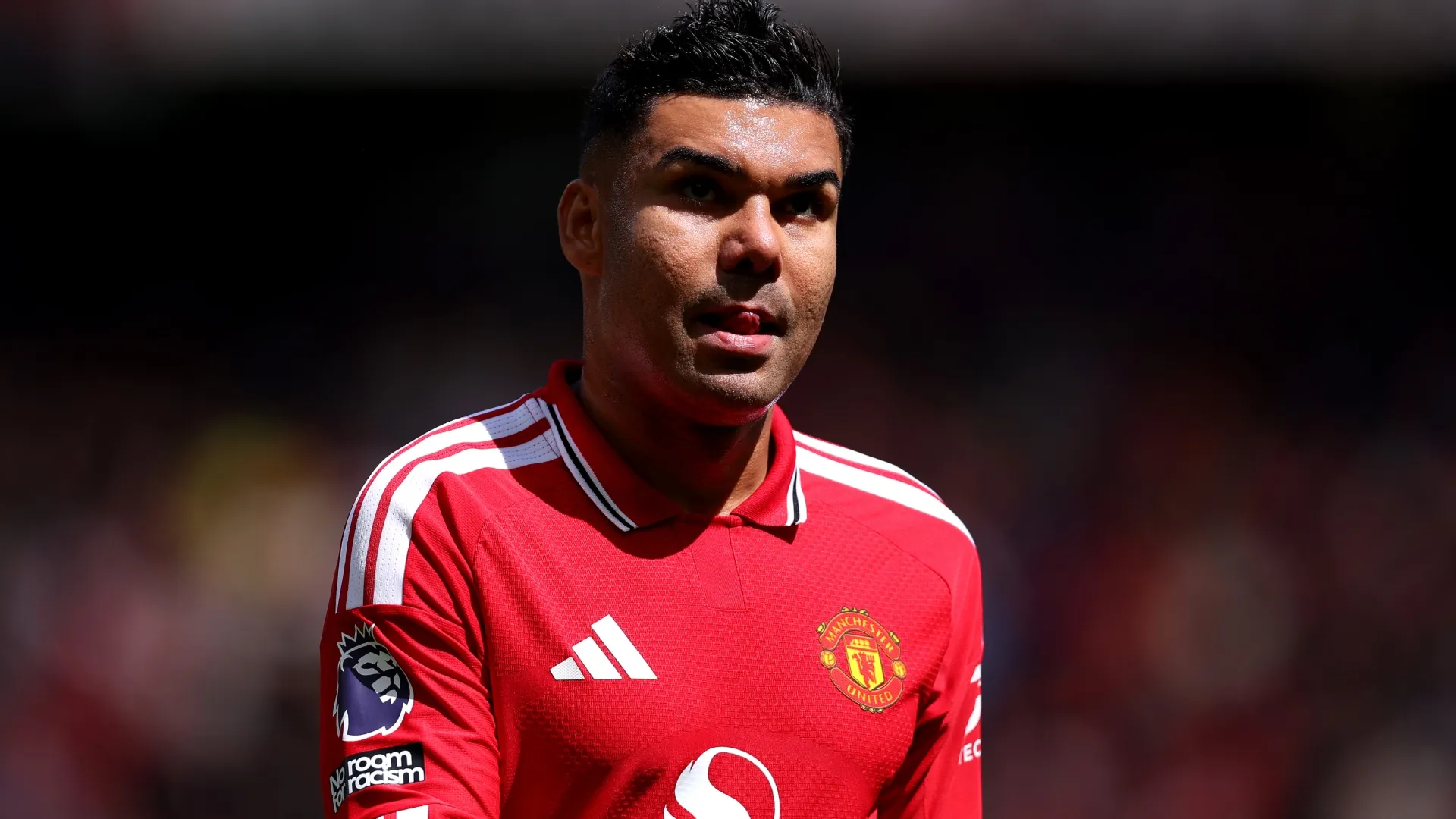 Casemiro during a game