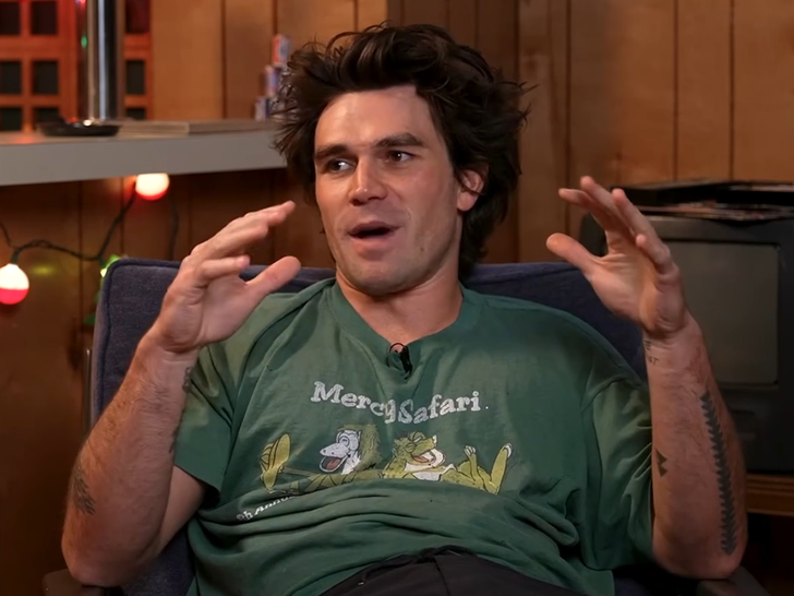 KJ Apa says he once ate fast food he'd urinated on