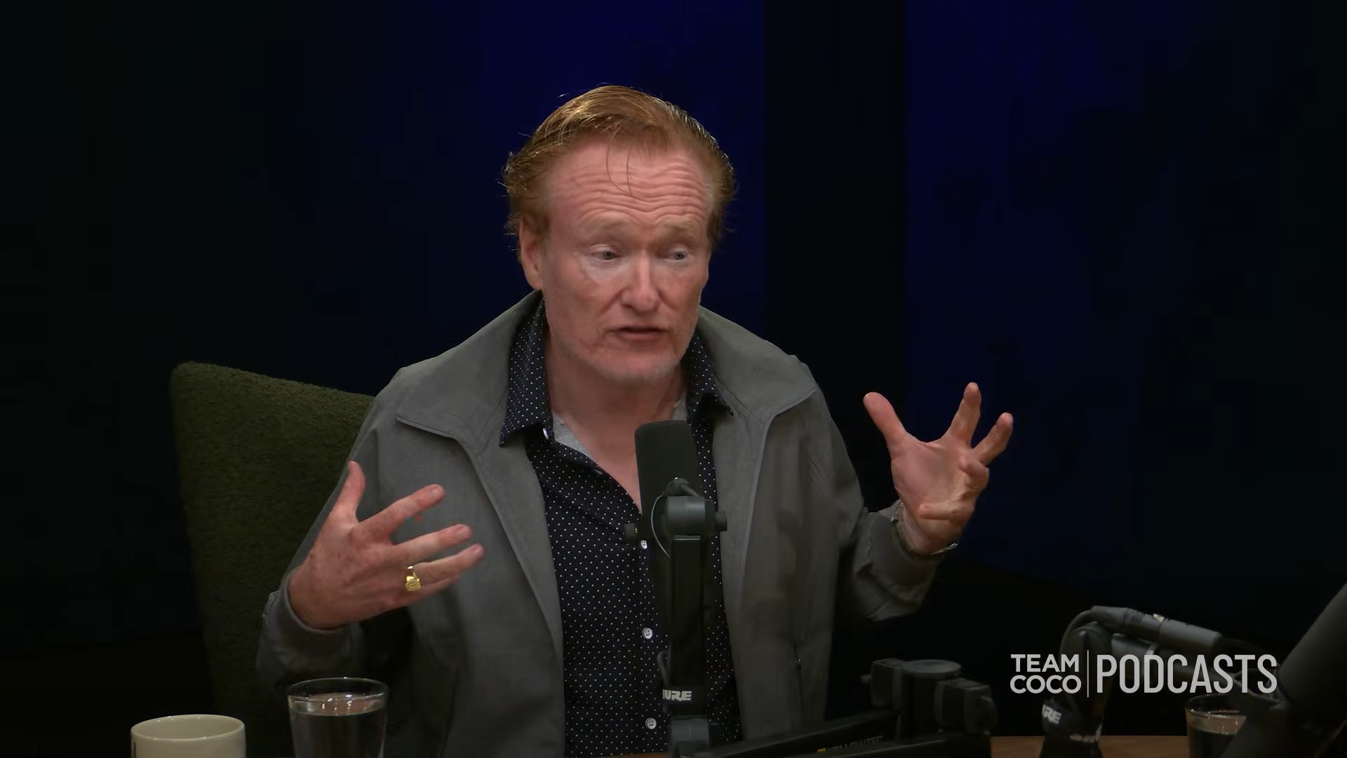 Conan O’Brien clears up why he ditched his signature hairdo after leaving fans puzzled
