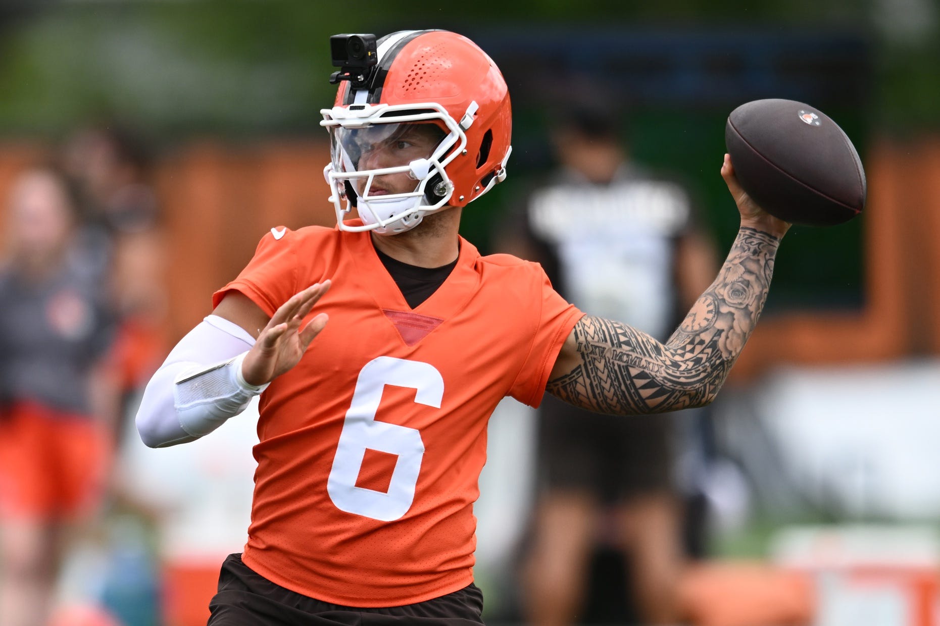 Dillon Gabriel serving as prime trade candidate during training camp