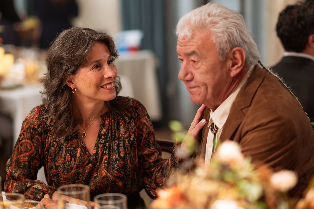 Andrea Menard and Tom Jackson on Sullivan's Crossing