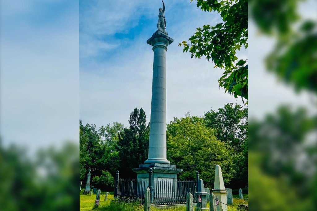 Ethan allens body monument greenmount shutterstock