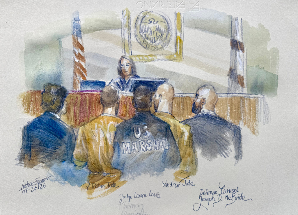 Court records detail Tate brothers’ alleged rape of three women