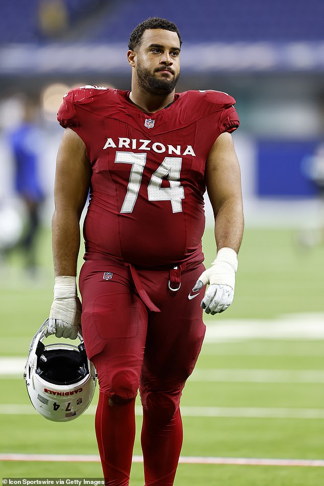 Isaiah Adams is back in Arizona and plans to report to the team facility in Glendale for camp