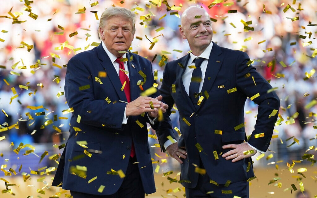 Report: Trump wants FIFA chief Infantino to serve as next UN secretary-general