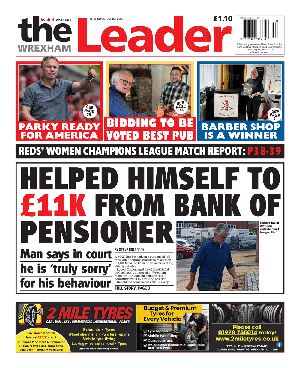 Wales' papers: Fraudster takes £11k from pensioner and angry scenes outside court
