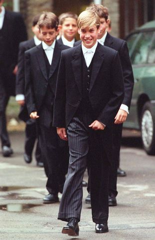 Prince William On His First Day At Eton