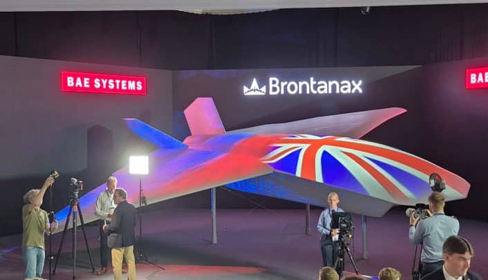 BAE Systems Unveils Brontanax, UK's First Collaborative Combat Aircraft