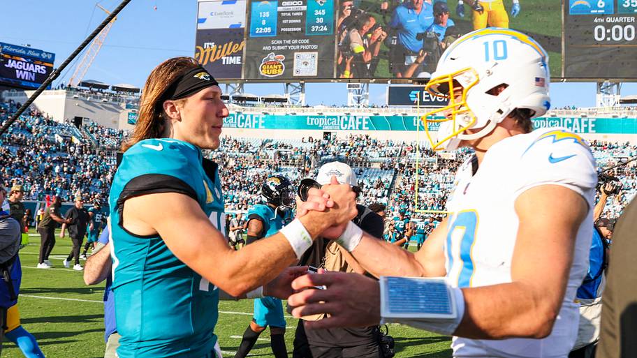 Trevor Lawrence, Justin Herbert, NFL.