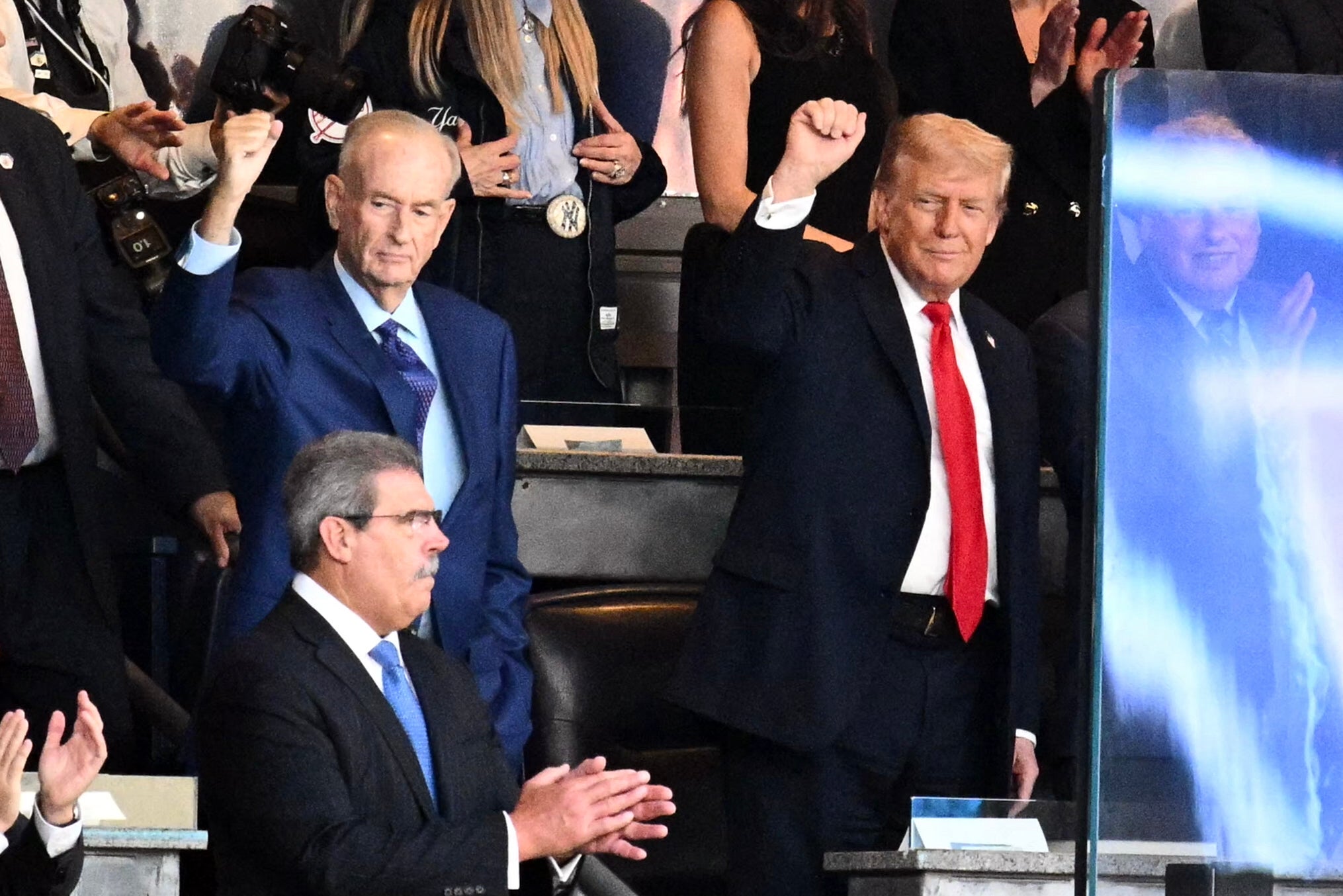 Trump is known to take weekend trips to go golfing, but O’Reilly is calling for longer than that (AFP/Getty)