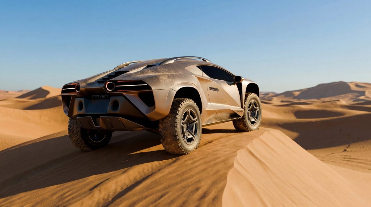 Rezvani Dune rear shot on a dune.jpg