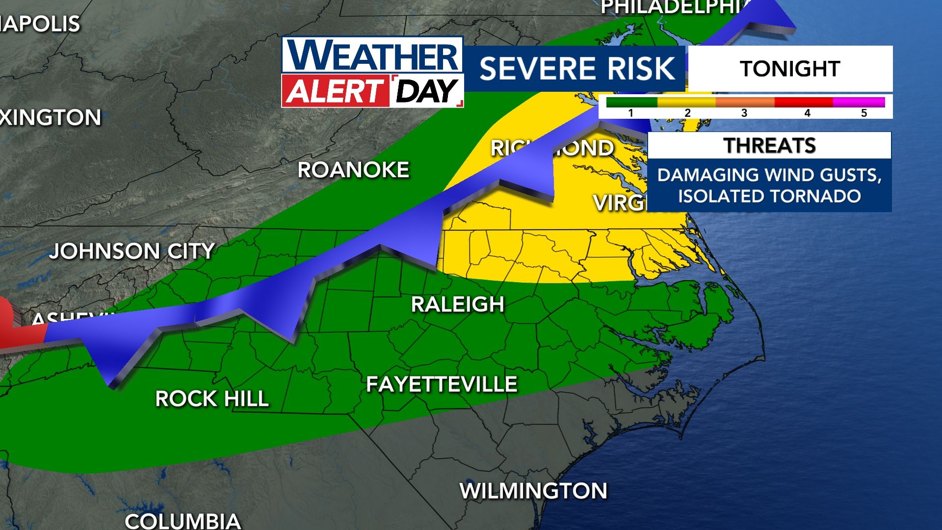 Flood watch in effect on Wednesday, with heaviest rain is yet to come