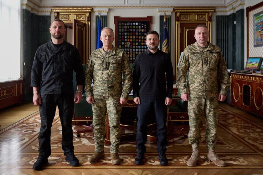 Ukraine overhauls its military top brass for the fight against Russia
