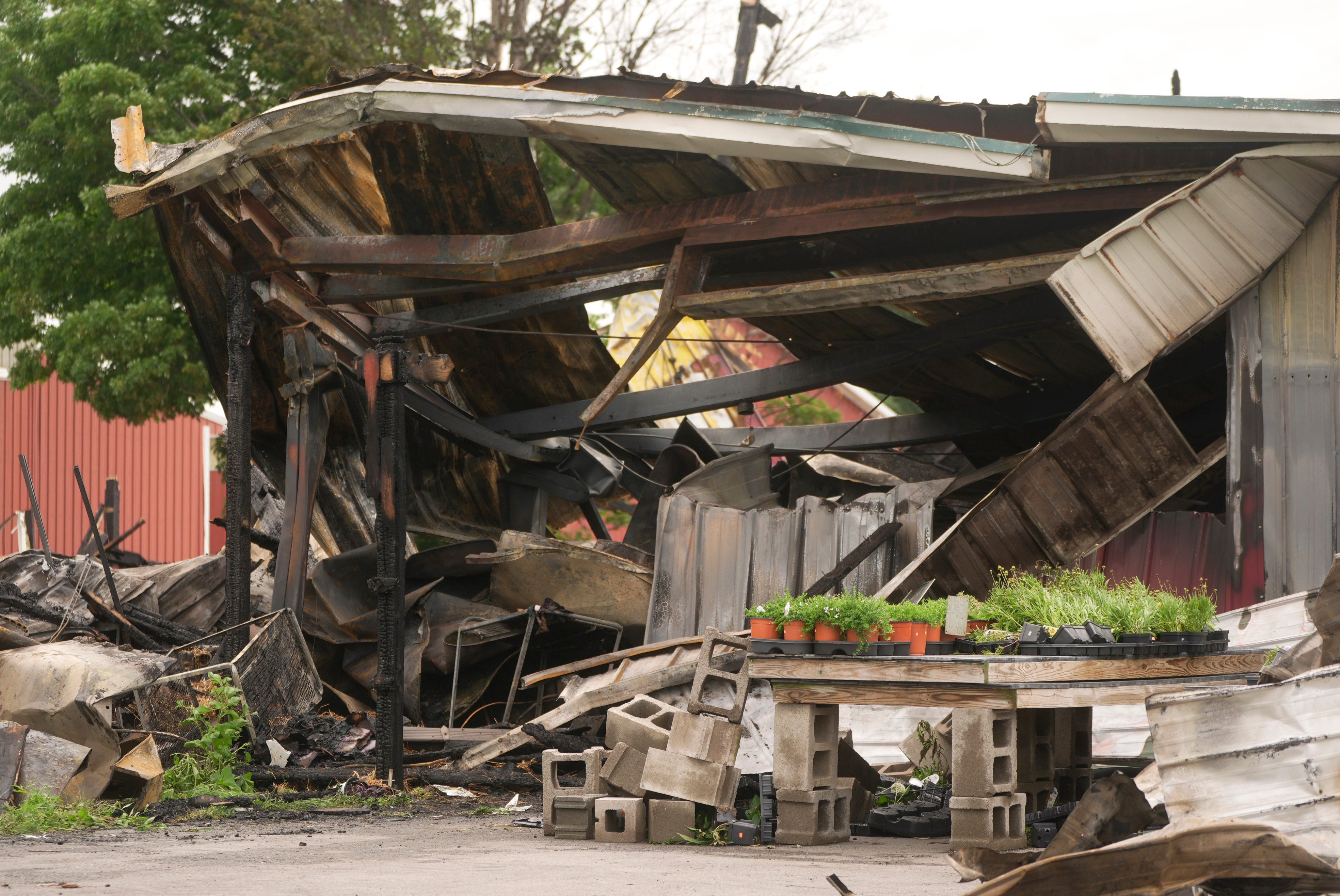 Century-old Penfield farm's market building destroyed in fire