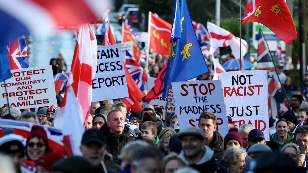 Protests have been held over plans to use Crowborough Training Camp as asylum housing