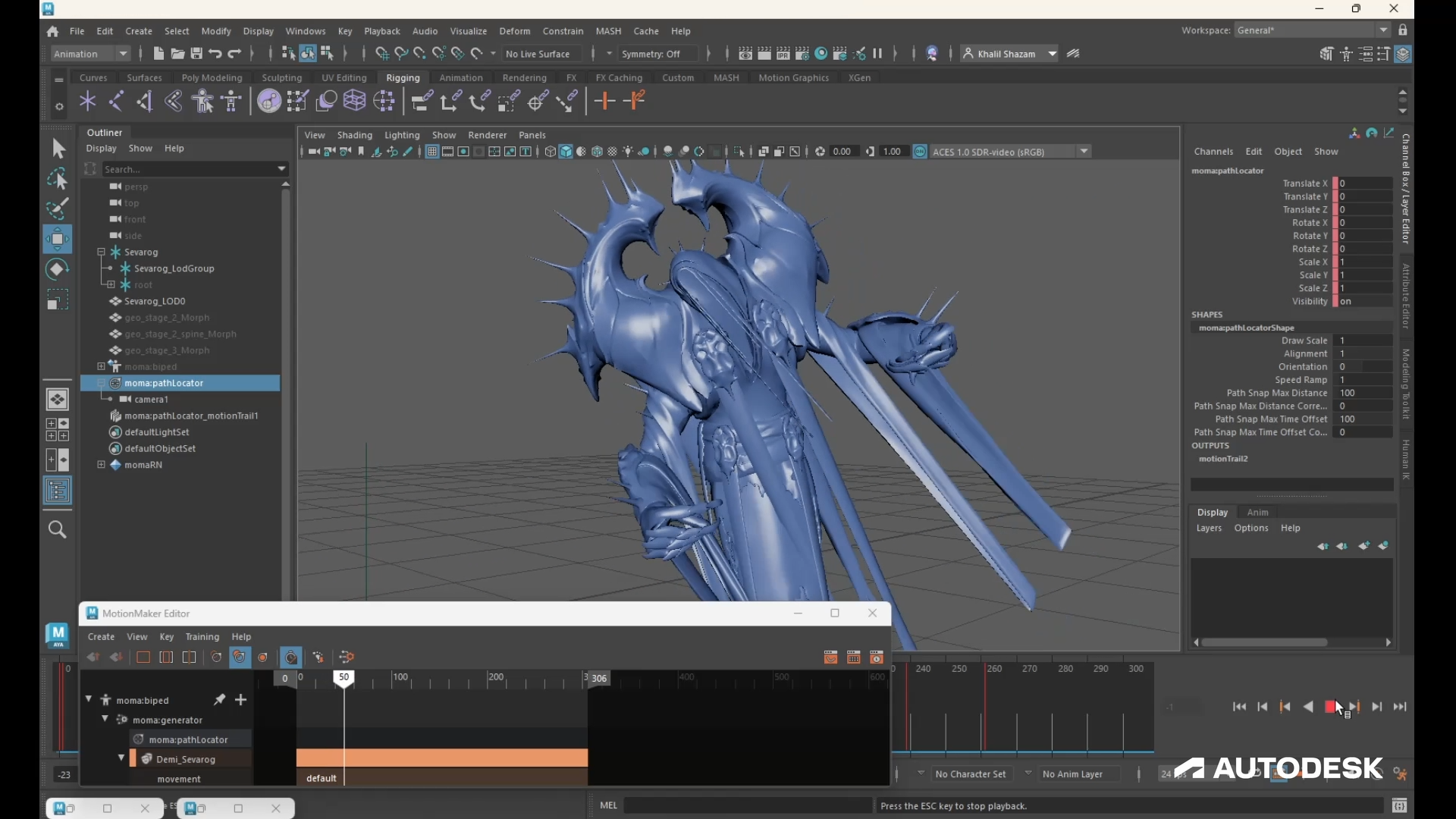 Screens of a 3D app