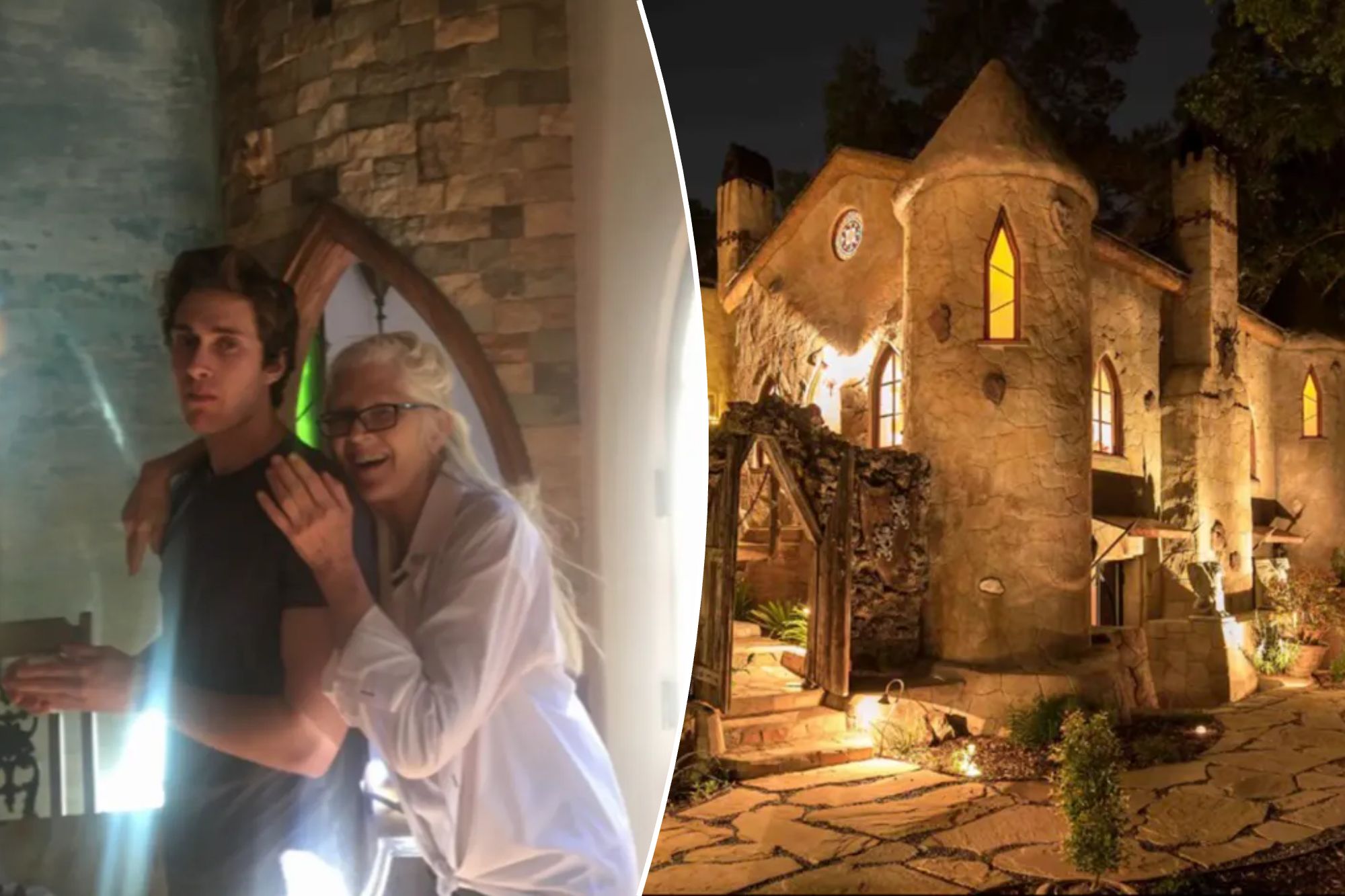 Dying mom leaves grieving son sprawling mythical castle, now filled with her ‘signs’