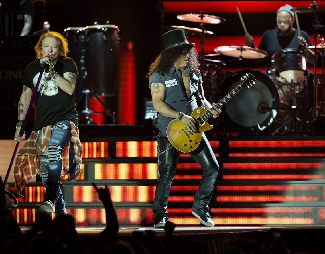 Guns N' Roses is scheduled to play at Carter-Finley Stadium.