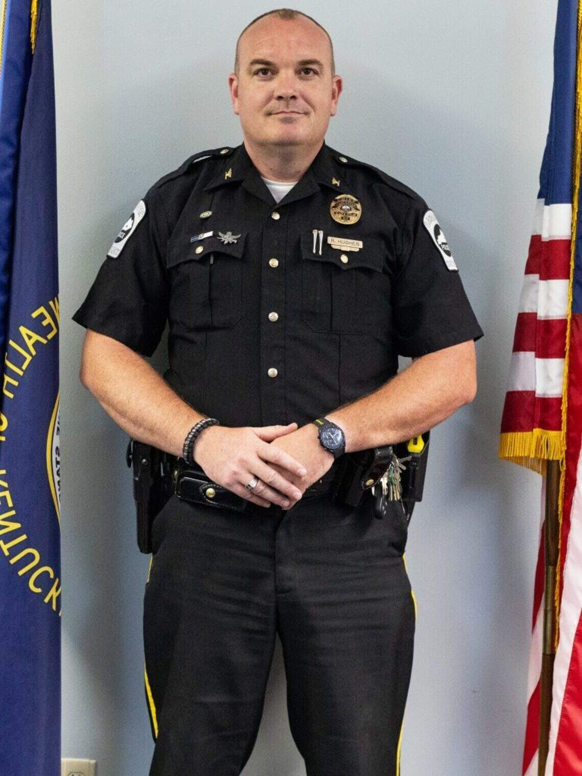 Lancaster Police Chief Ryan Hughes.