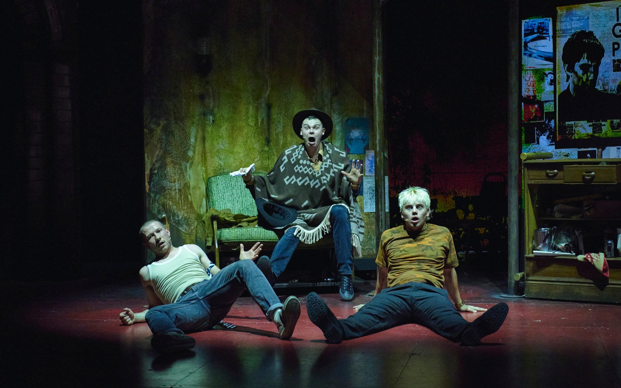 Danny Boyle's Trainspotting became a defining film of the Cool Britannia era, but its stage adaptation struggles to match its impact
